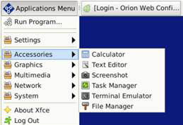 Path to File Manager on Direct Video OrionLX